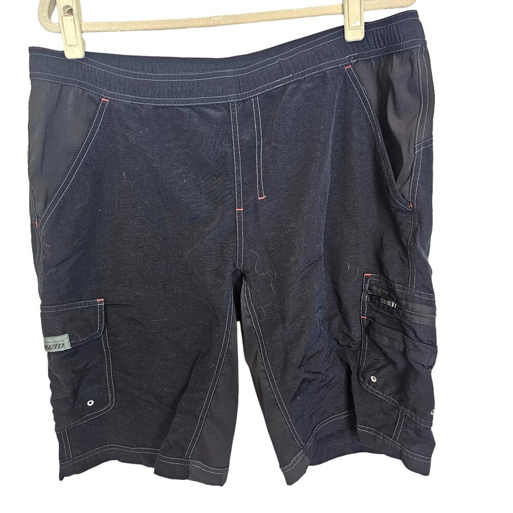 Specialized Mens Nylon Cargo Shorts Size L Gorpcore Hiking Trail Walking Outdoor